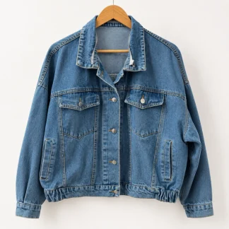 Campera Bomber de jean