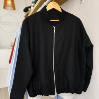 Campera Bomber de paño