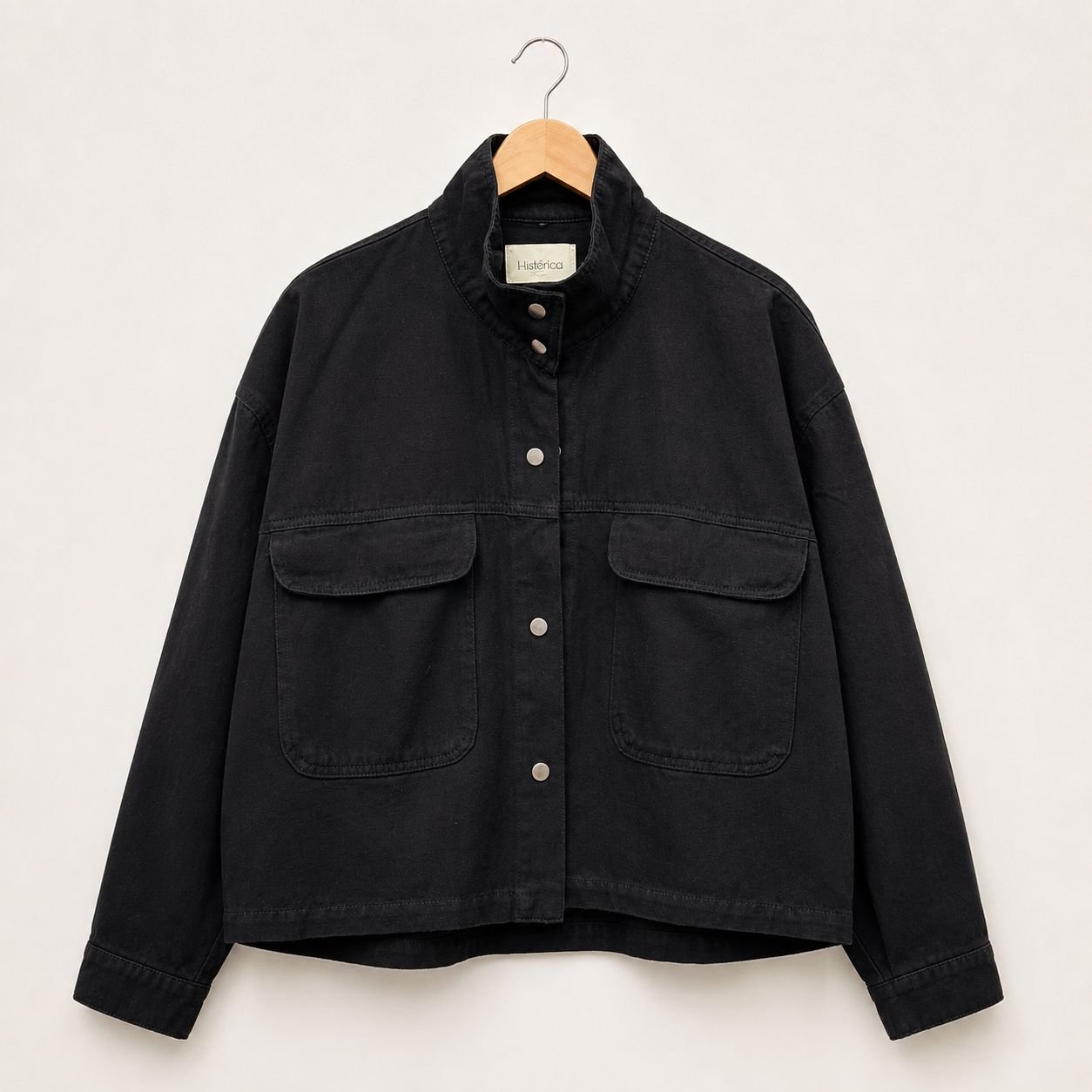 Campera Funes Neck — versión lisa para personalizar
