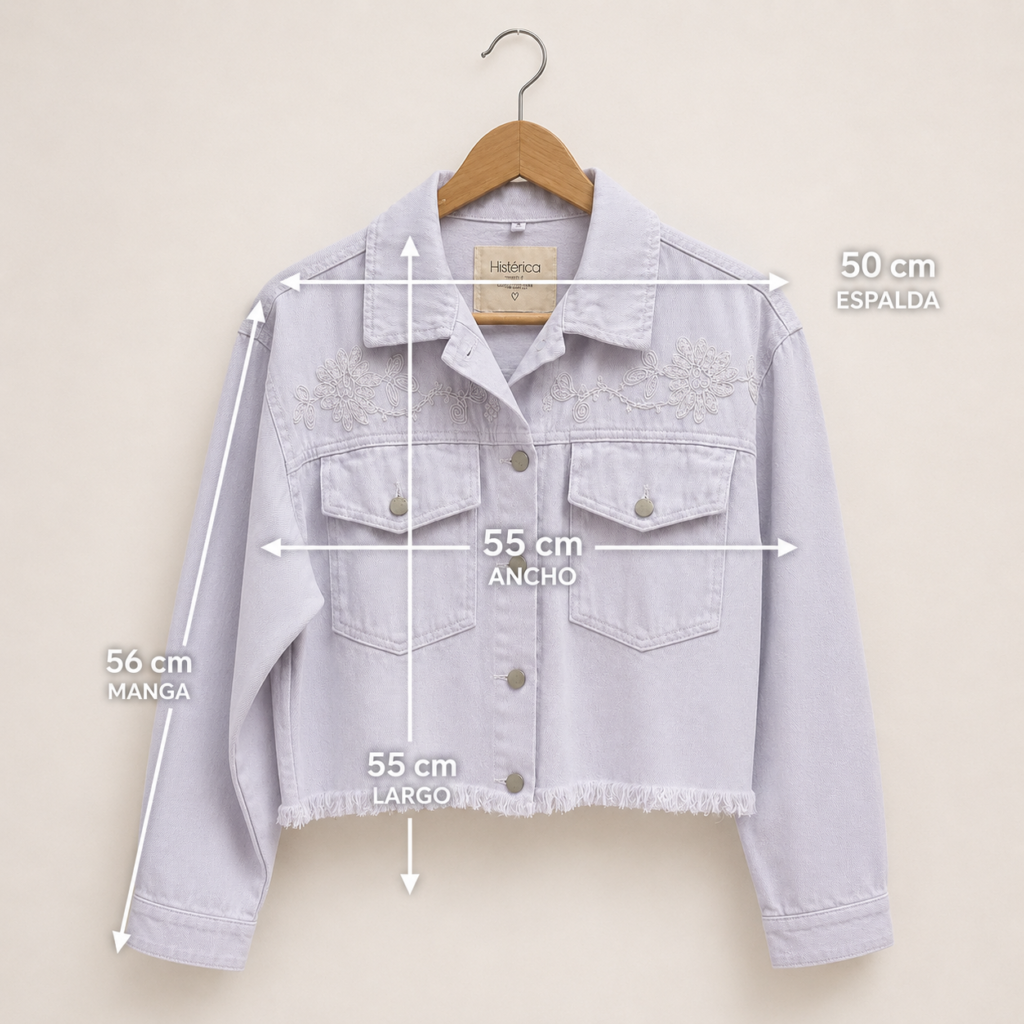 campera tina blanca