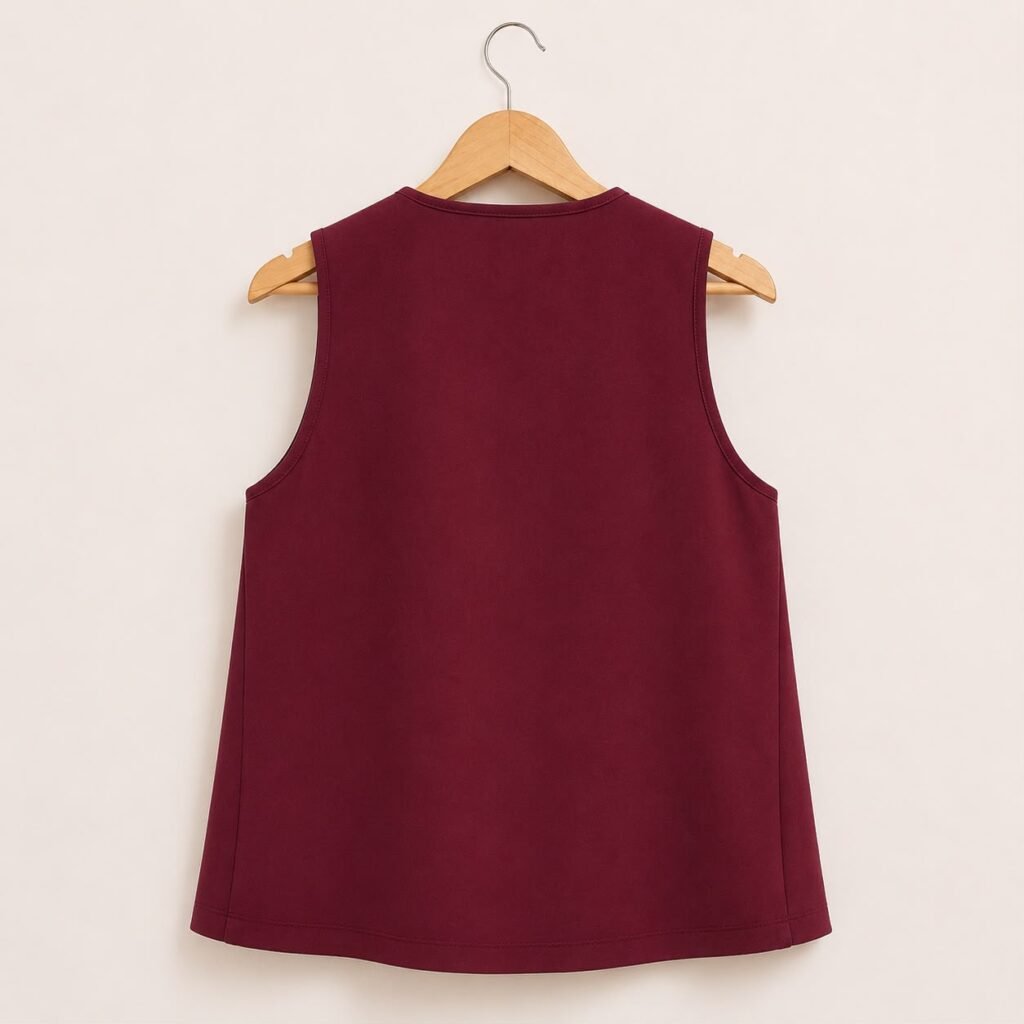 chaleco bordo