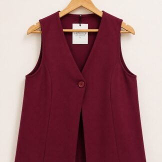 Chaleco Bordo